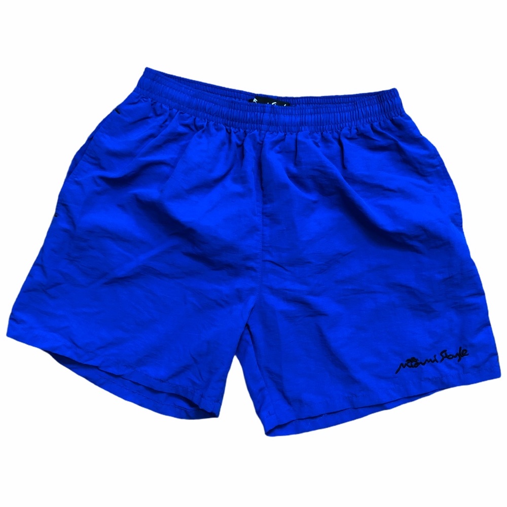 M Vintage Miami Style Mesh Shorts 5.5 Inch Inseam